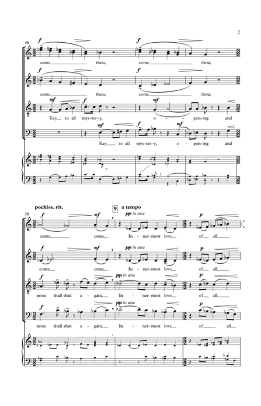 By The River 4-Part scores gallery preview page 6