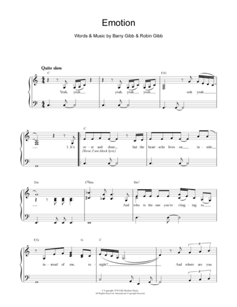 Emotion Voice scores gallery preview page 1