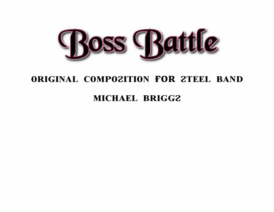 Boss Battle Boss Battle Jazz Ensemble scores gallery preview page 1