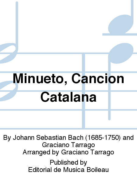 Minueto, Cancion Catalana