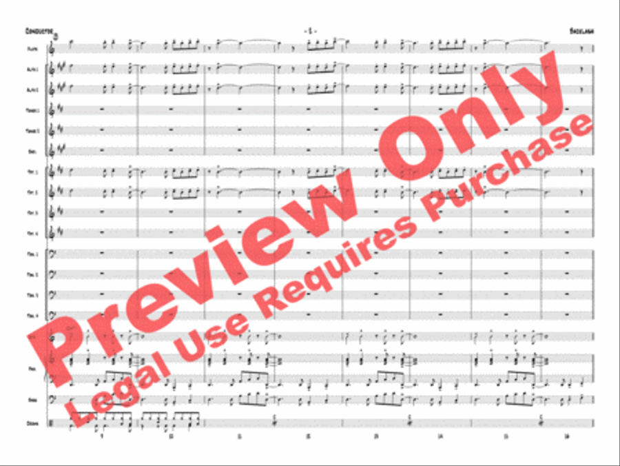 Backlash Jazz Ensemble scores gallery preview page 5