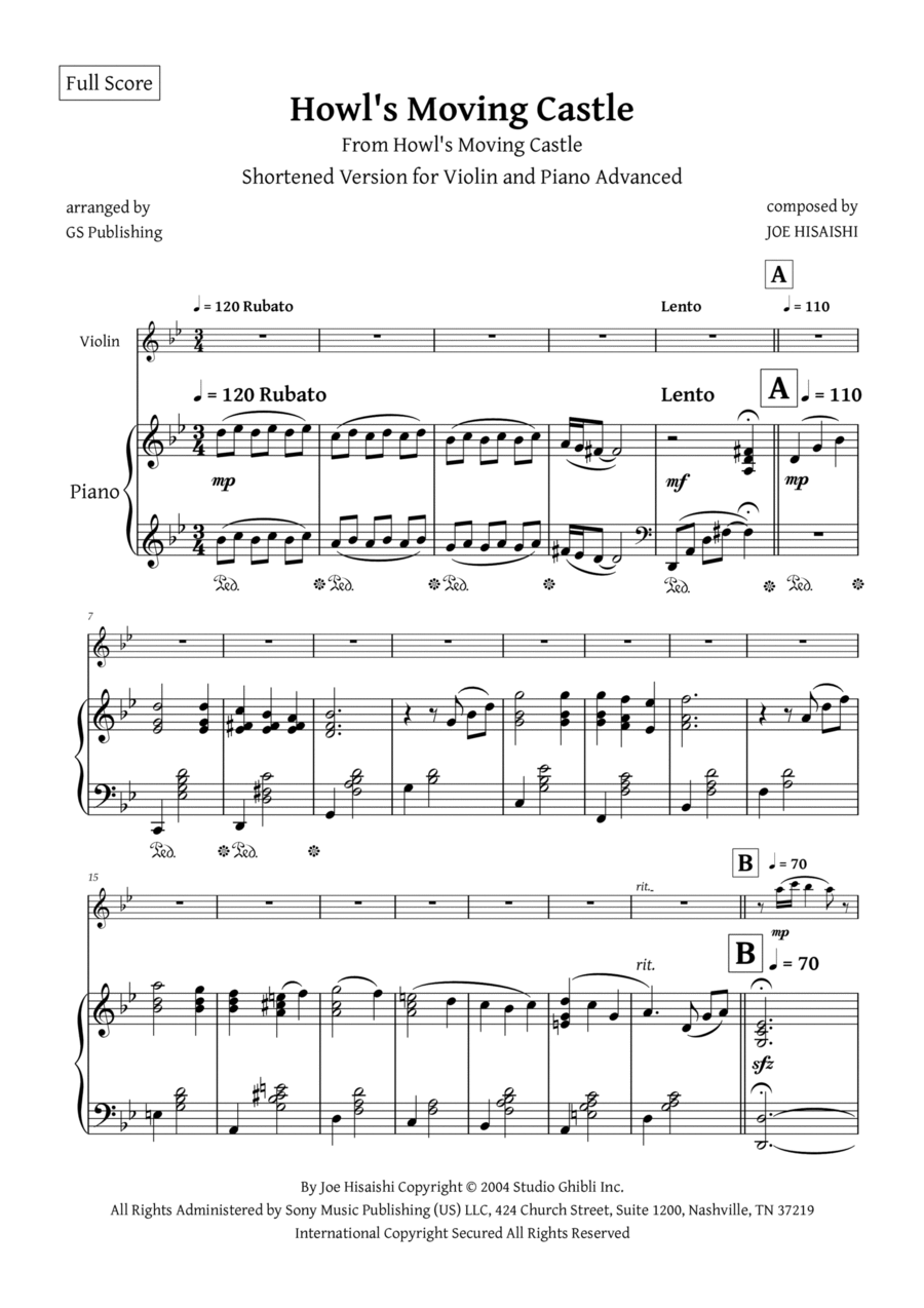 Howl's moving castle accordion cheap