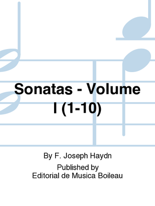 Sonatas - Volume I (1-10)