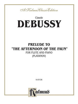Book cover for Prelude to Afternoon of a Faun