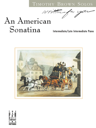 Book cover for An American Sonatina (NFMC)