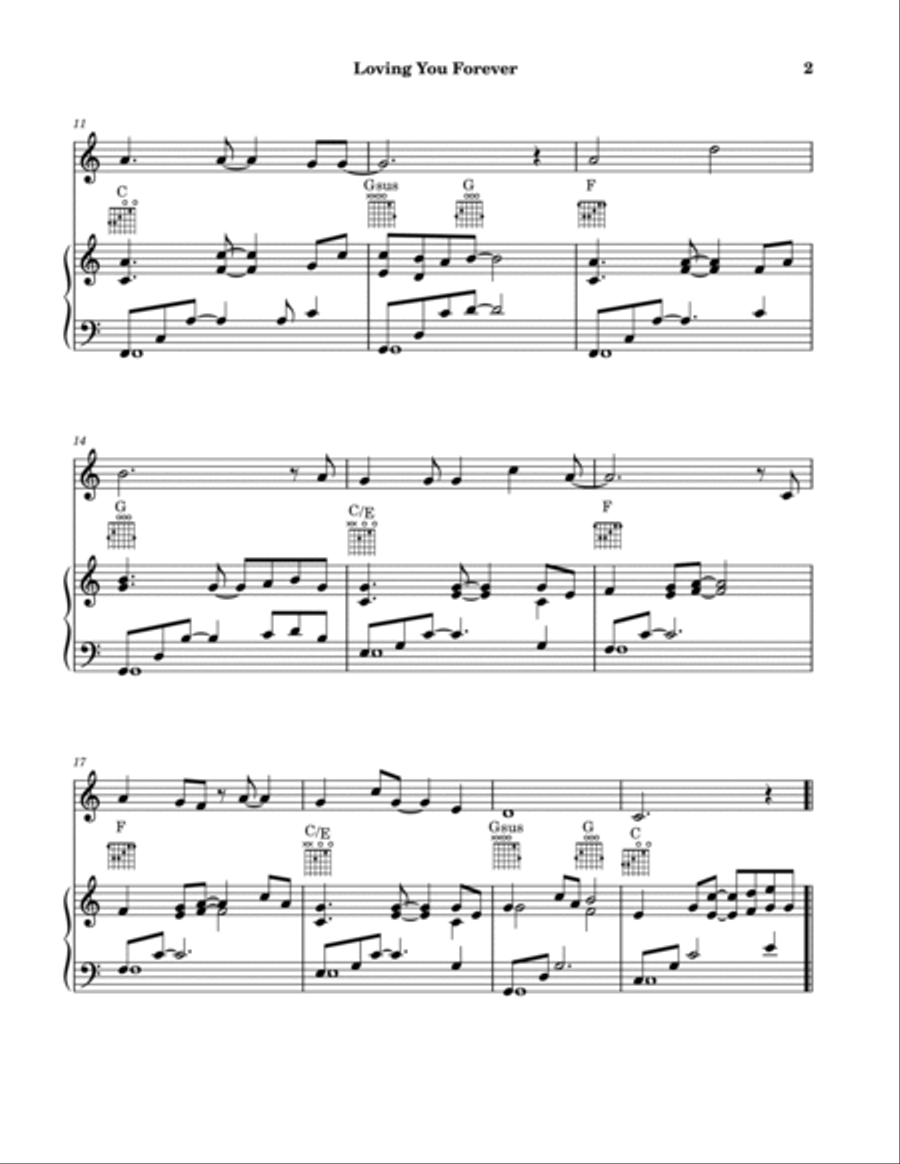 Loving You Forever English Horn scores gallery preview page 3