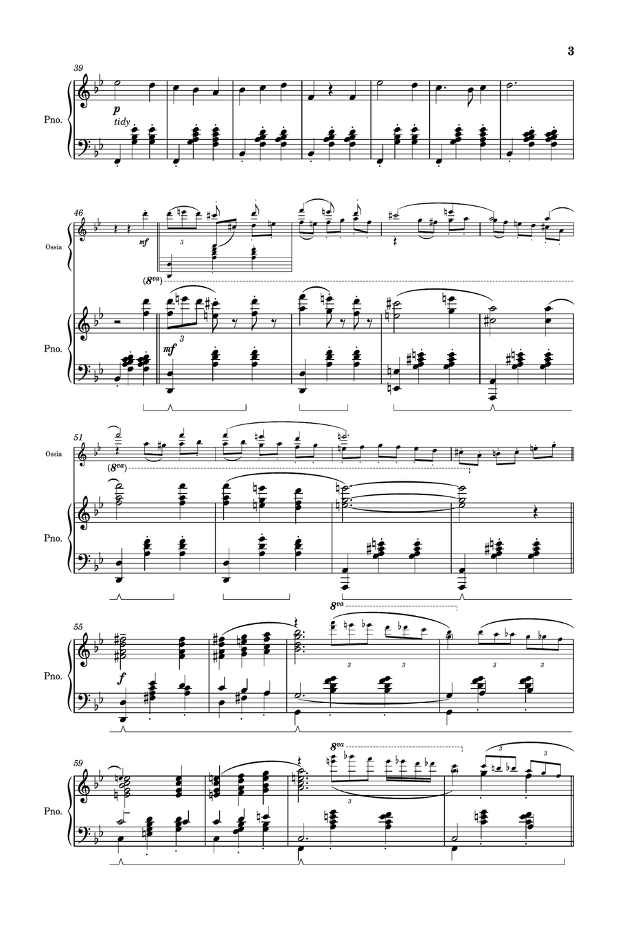 Howl's Moving Castle Howl's Moving Castle Piano Solo scores gallery preview page 3
