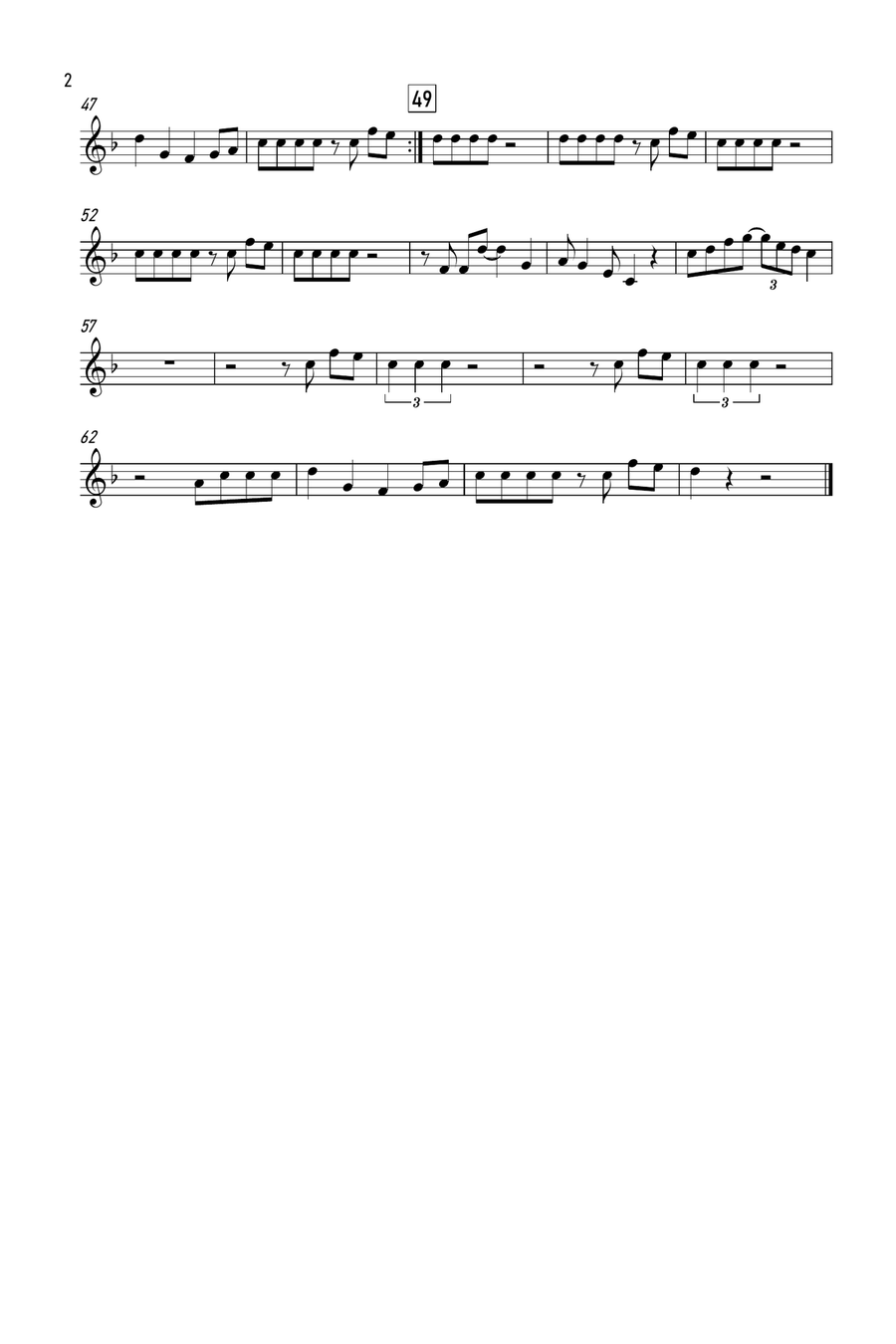 Savage Love Tenor Saxophone scores gallery preview page 2