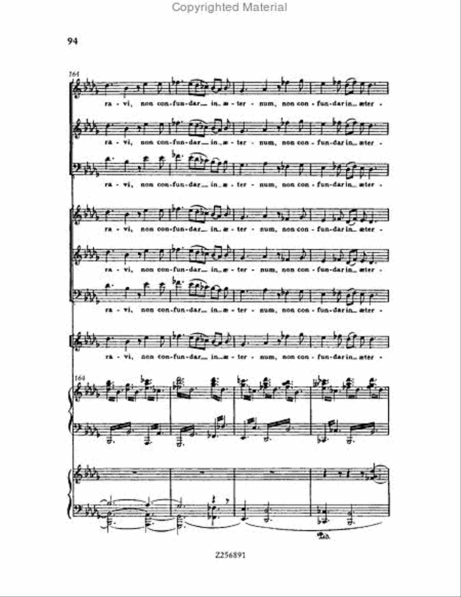 Te Deum, H 118 Te Deum, H 118 Choir scores gallery preview page 94