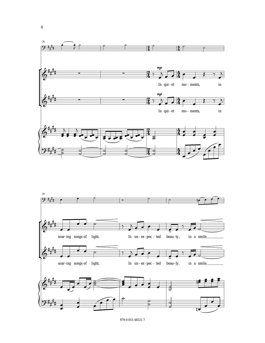 Heaven Unfolding 2-Part scores gallery preview page 4