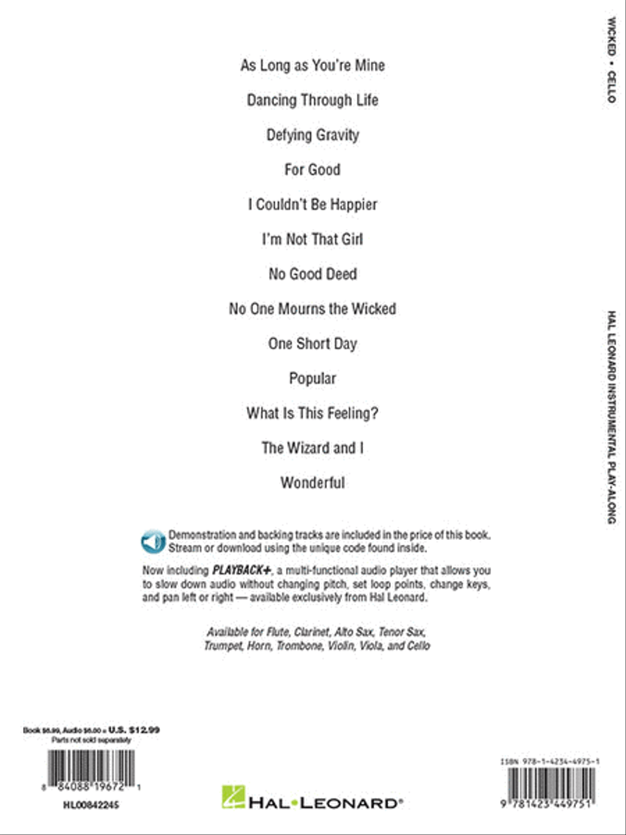 Wicked Wicked Cello scores gallery preview page 6
