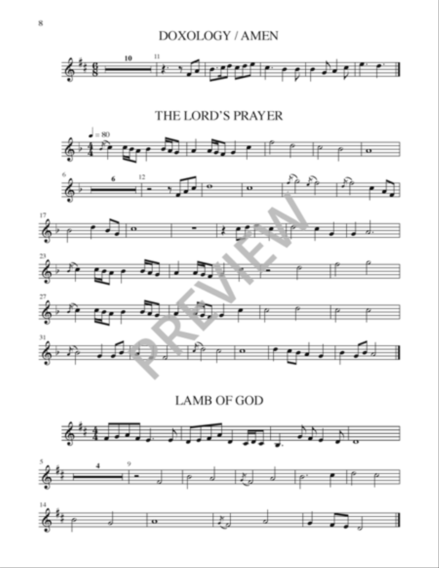 Ruah - Instrument edition Trumpet scores gallery preview page 17