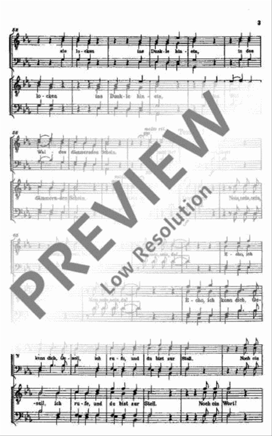 Das Echo Men's Choir scores gallery preview page 4