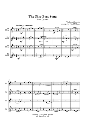 The Skye Boat Song, for Flute Quartet