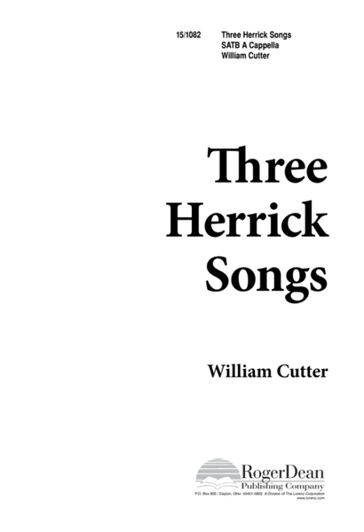 Three Herrick Songs