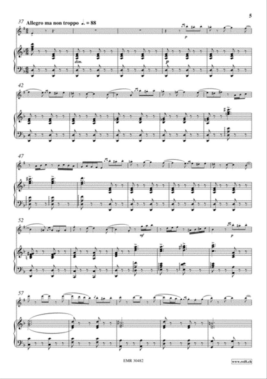 Introduction And Rondo Capriccioso Soprano Saxophone scores gallery preview page 5