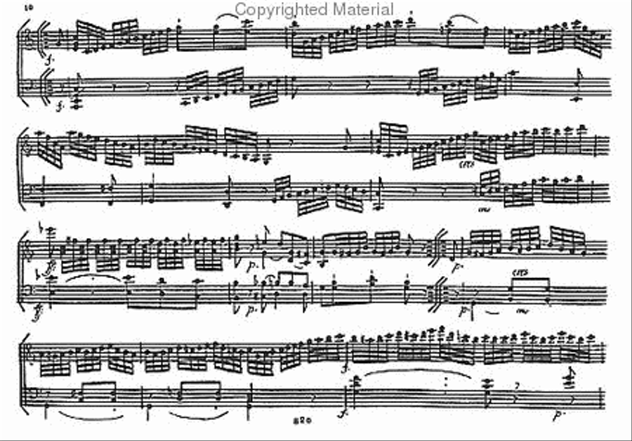 Variations for Harpsichord or Fortepiano Harpsichord scores gallery preview page 2