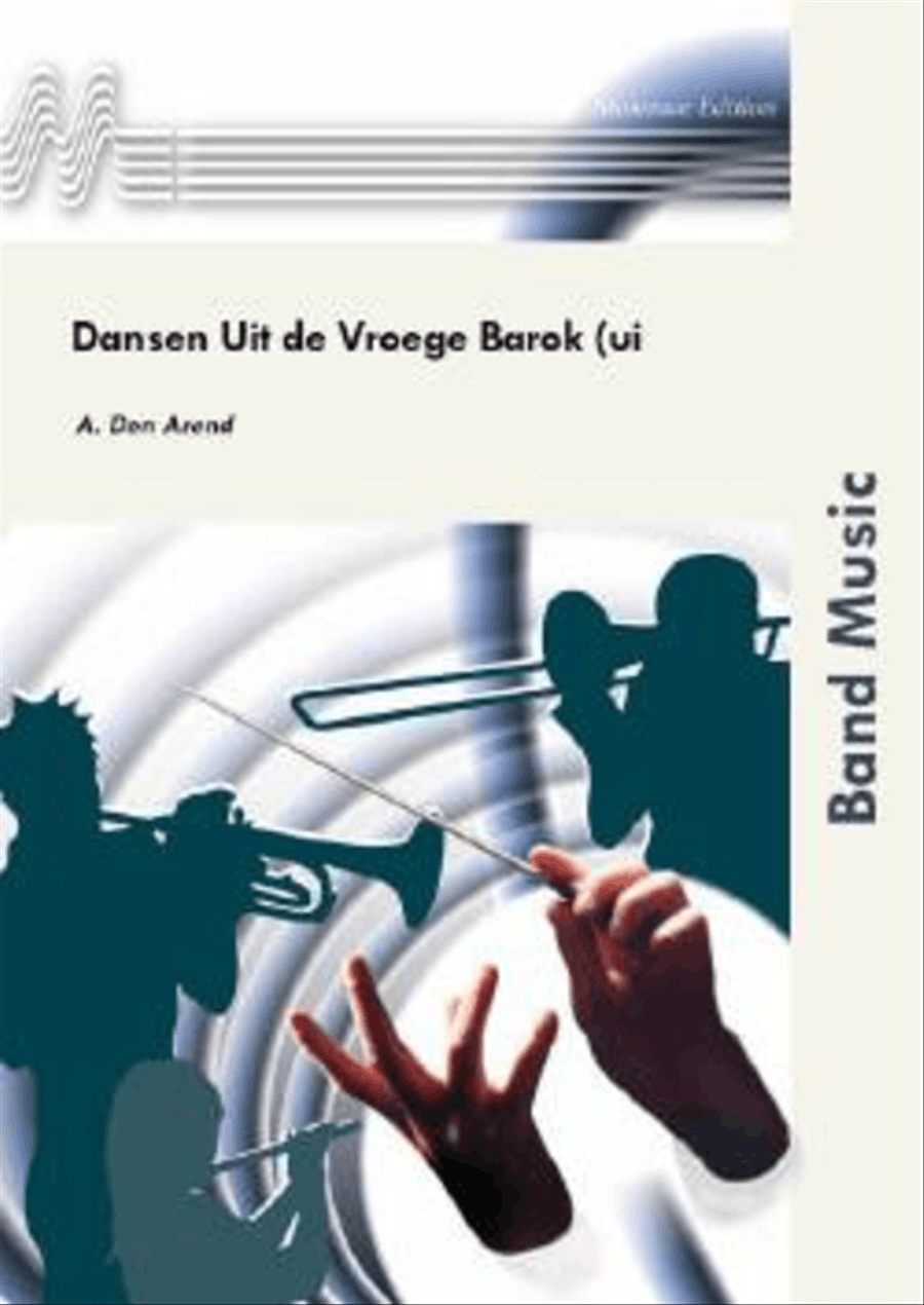 Dansen Uit de Vroege Barok (ui Concert Band scores gallery preview page 1