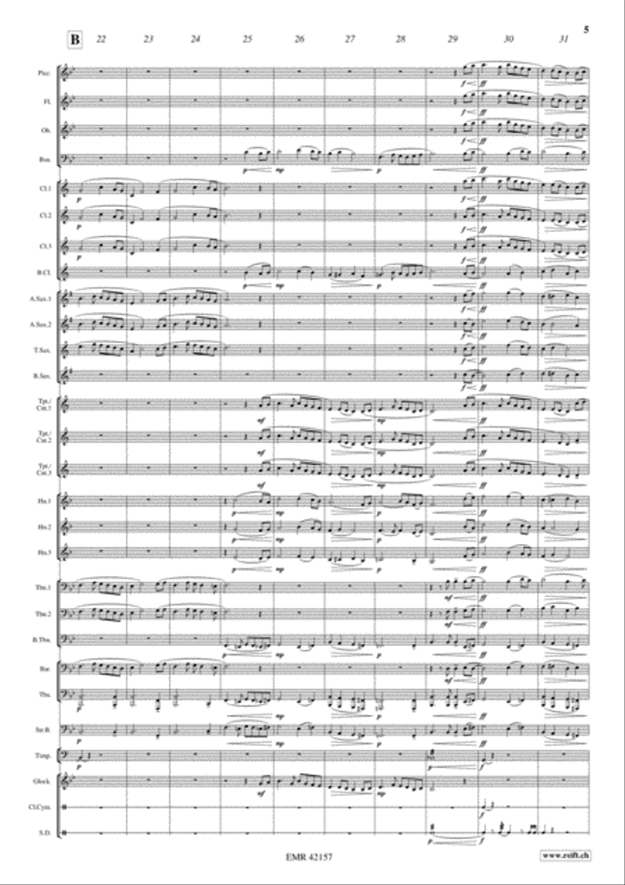 Rio Grande Rio Grande Concert Band scores gallery preview page 5