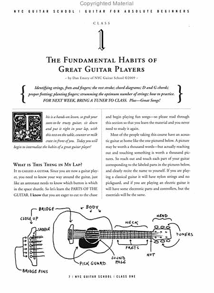 Guitar for Absolute Beginners