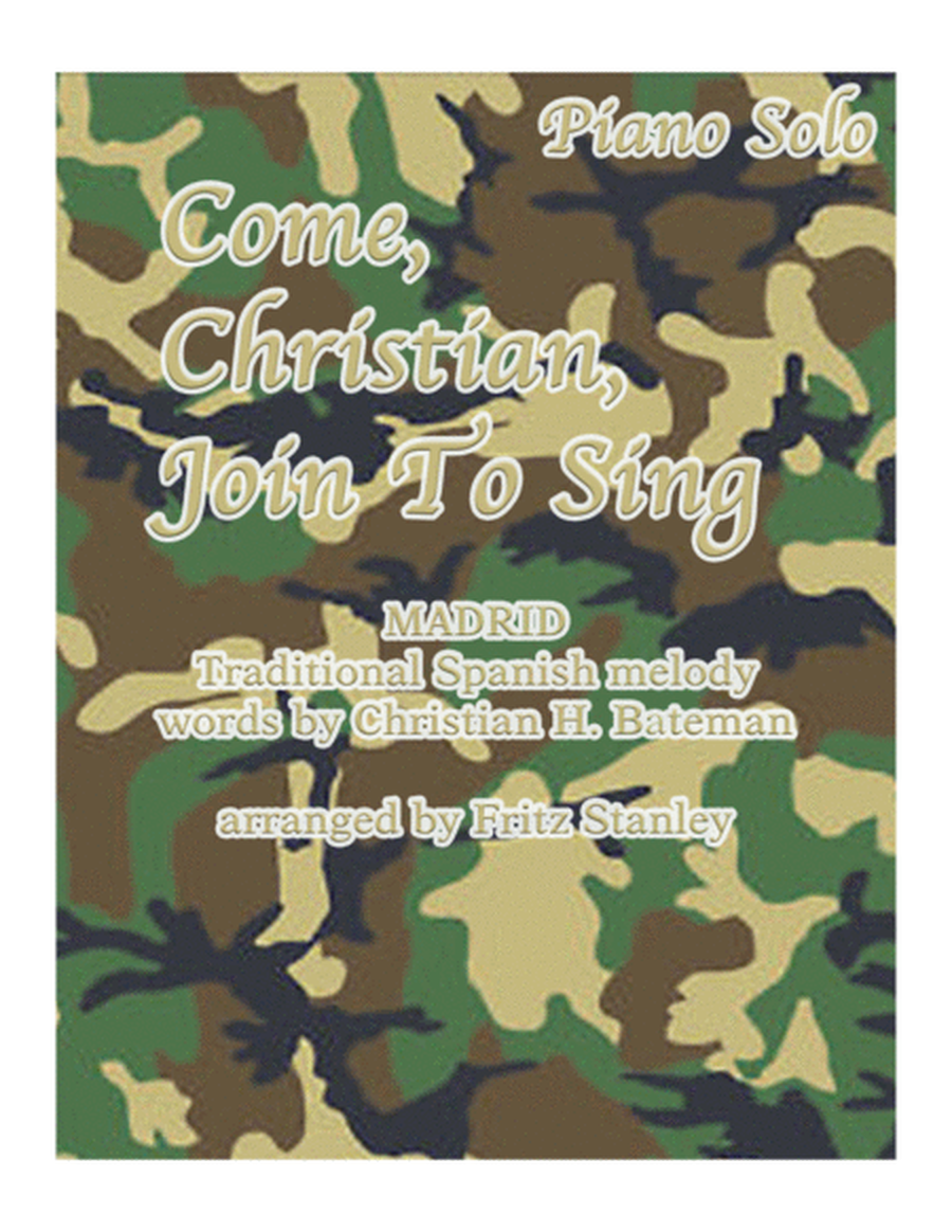 Come, Christians, Join To Sing - Piano Solo image number null