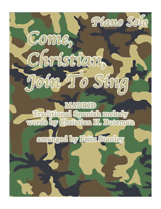 Book cover for Come, Christians, Join To Sing - Piano Solo