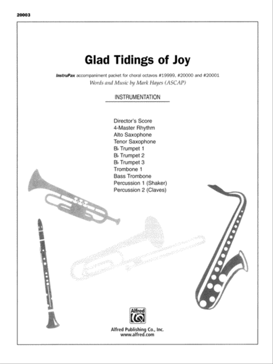 Glad Tidings of Joy Choir scores gallery preview page 2