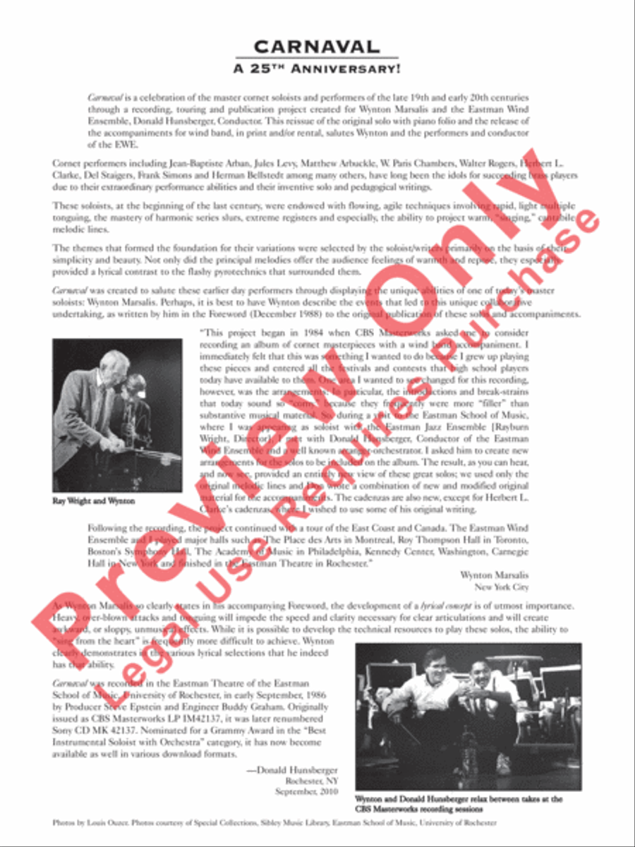 Napoli Napoli Concert Band scores gallery preview page 3