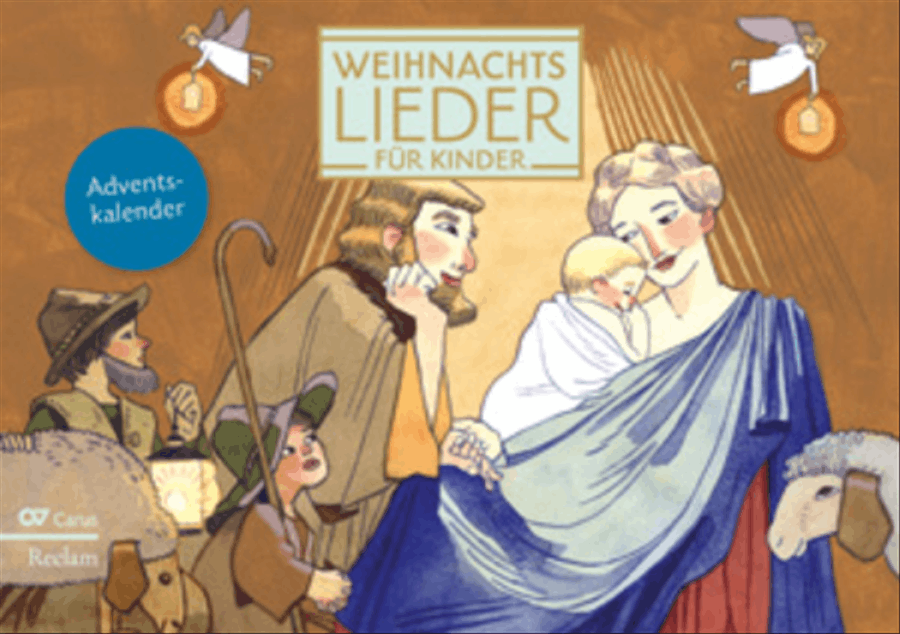 Weihnachtslieder fur Kinder. Adventskalender zum Aufstellen Choir scores gallery preview page 1
