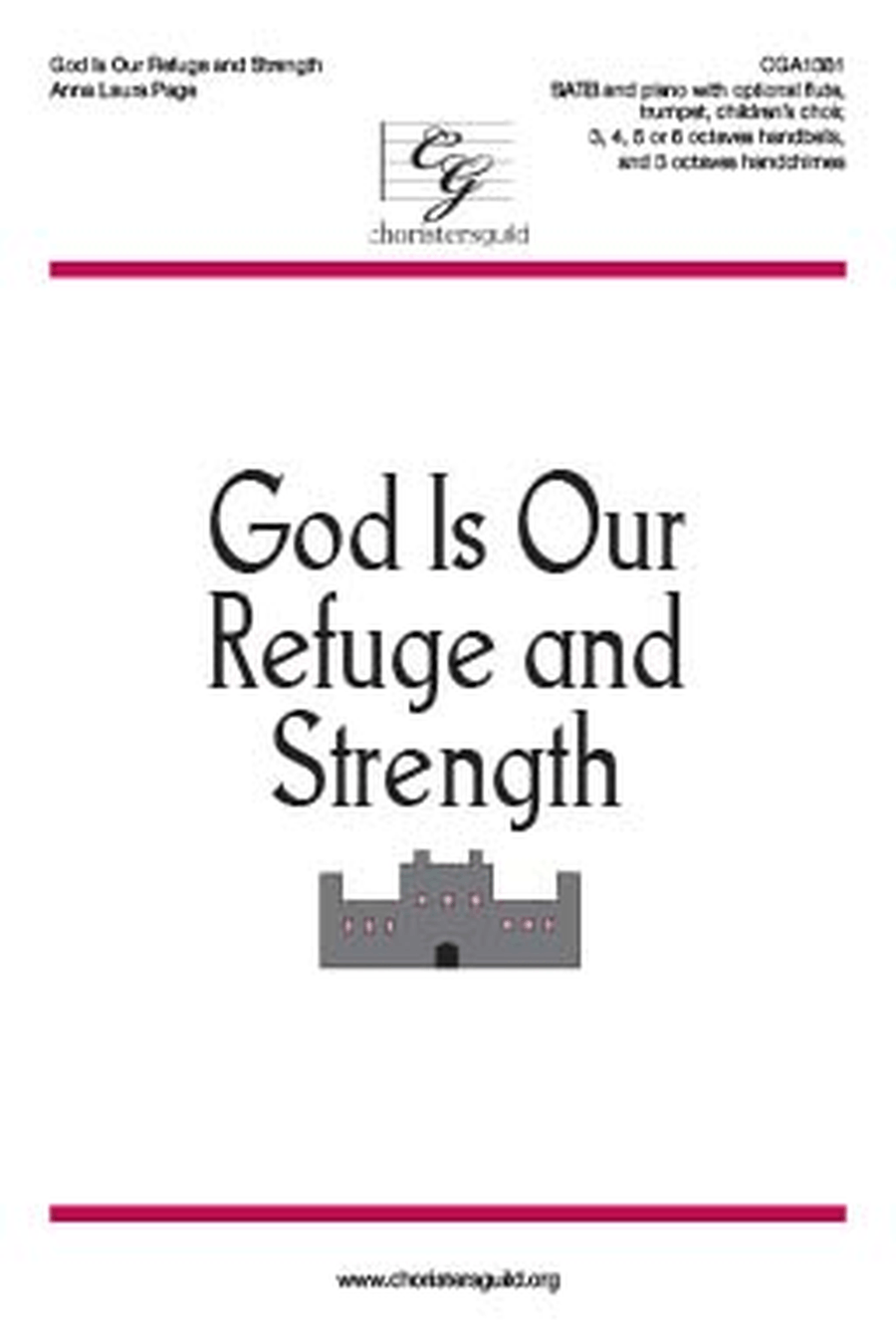 God Is Our Refuge and Strength 4-Part scores gallery preview page 1