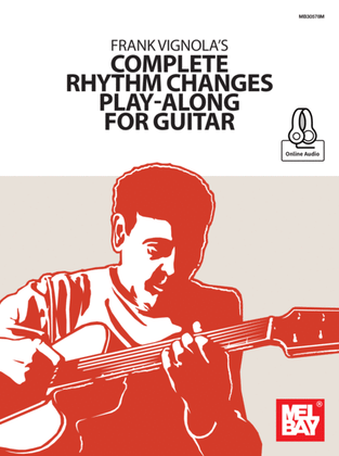 Book cover for Frank Vignola's Complete Rhythm Changes Play-Along for Guitar