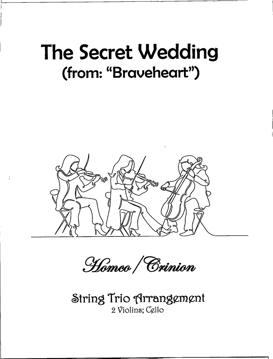 The Secret Wedding String Trio scores gallery preview page 1