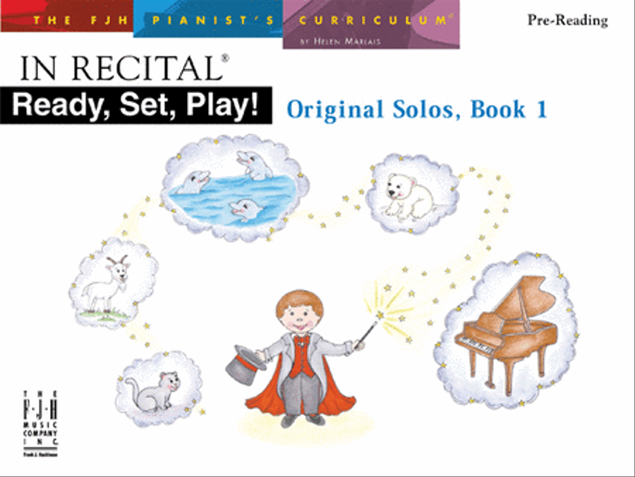 In Recital Ready, Set, Play!, Original Solos, Book 1 Piano Method scores gallery preview page 2