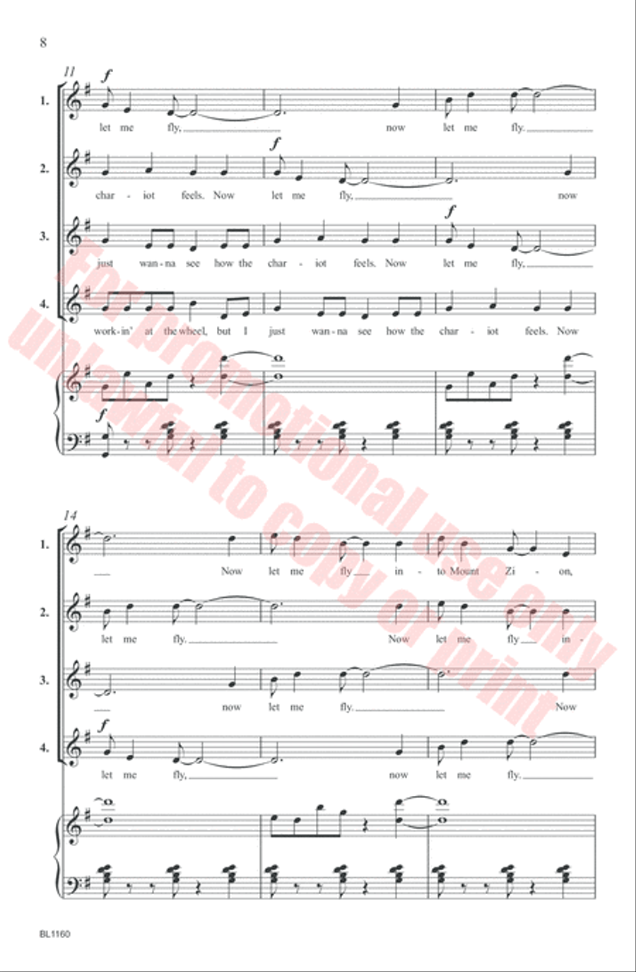 Round and Round: A Collection of Rounds for Emerging Choirs Choir scores gallery preview page 9