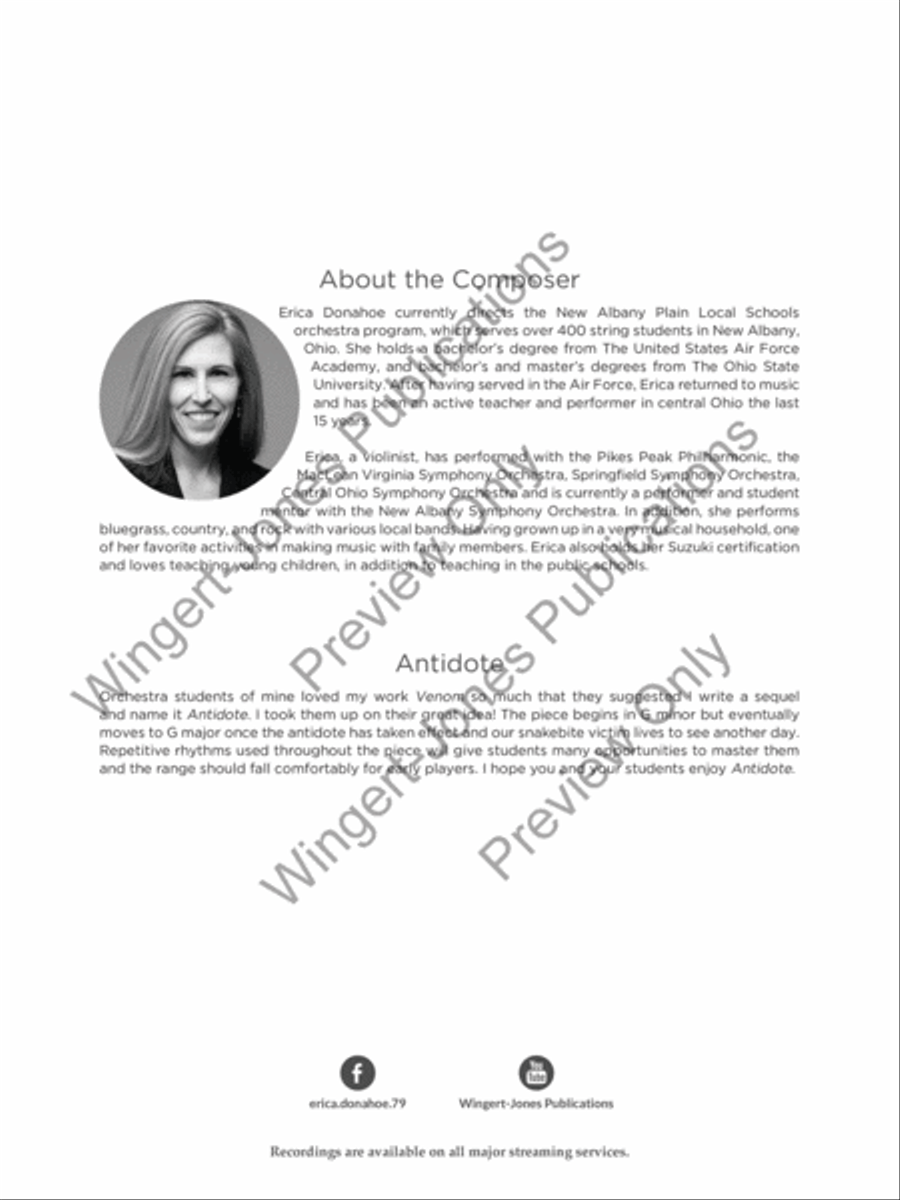 Antidote String Orchestra scores gallery preview page 3