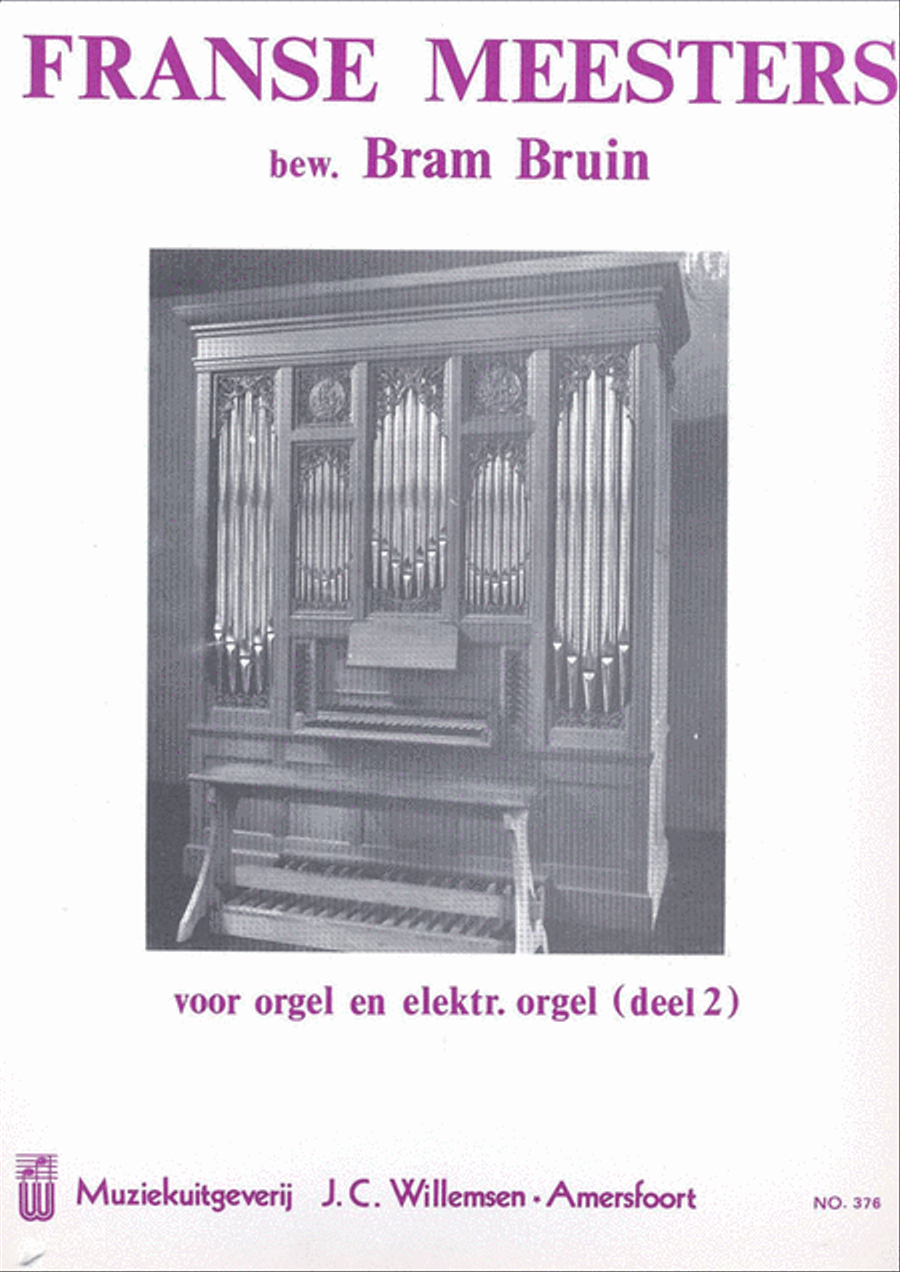 Franse Meesters 2 Organ scores gallery preview page 1