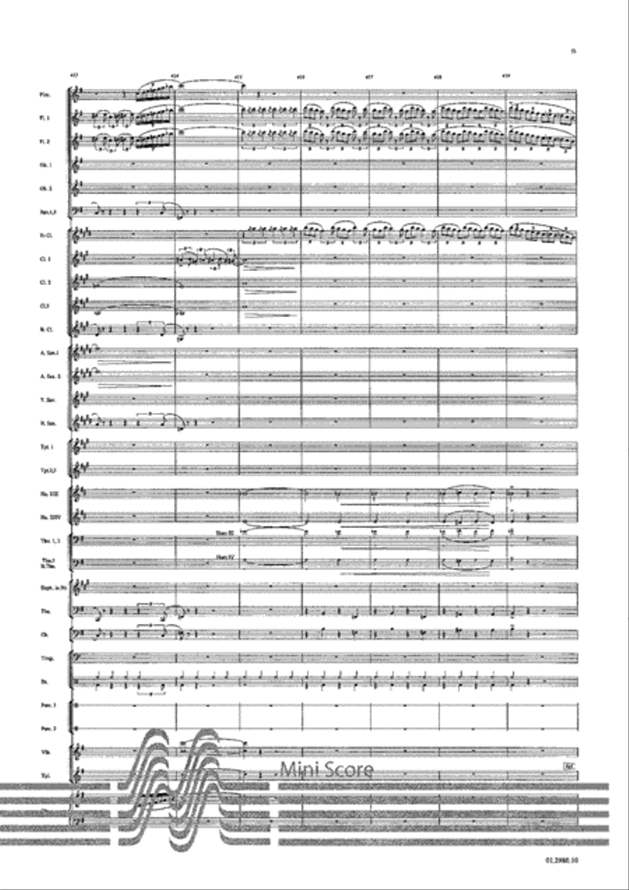 The Porgy and Bess Collection Concert Band scores gallery preview page 57