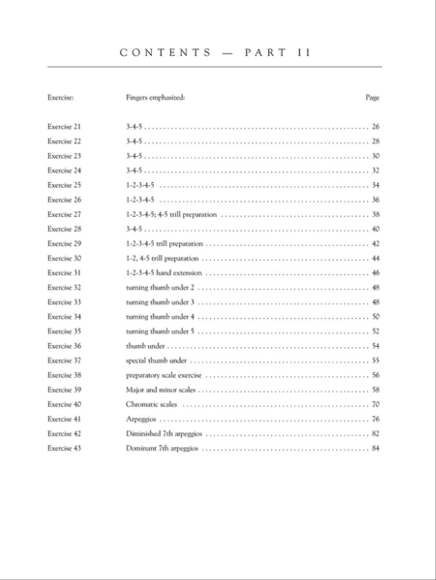 Hanon -- The Virtuoso Pianist, Complete Edition Piano Method scores gallery preview page 3
