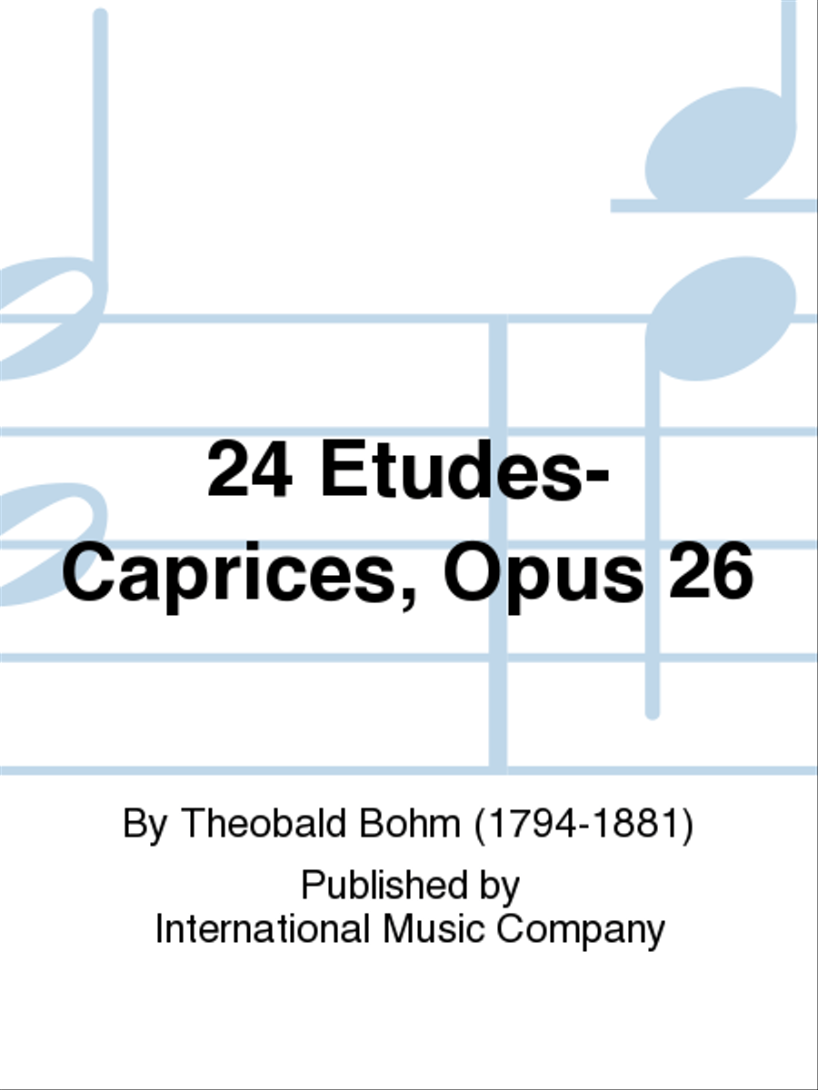 24 Etudes-Caprices, Opus 26 Flute Solo scores gallery preview page 1