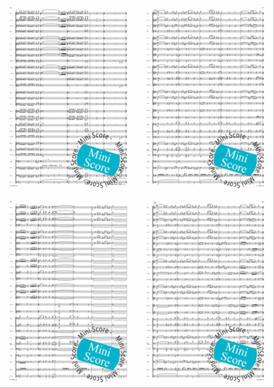 Menu Concert Band scores gallery preview page 17