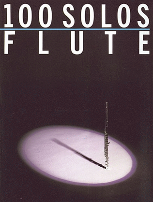 Book cover for 100 Solos: Flute