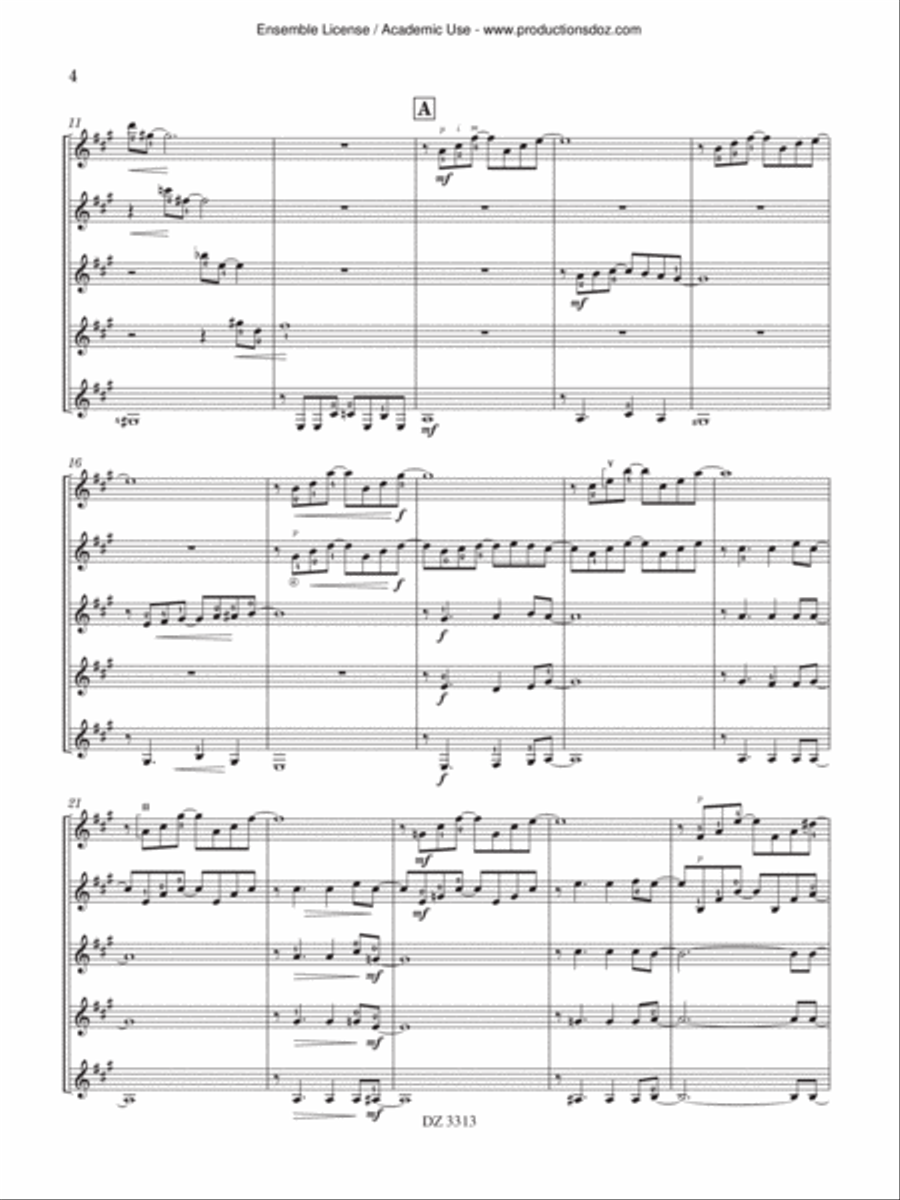 Carcasswing Guitar Ensemble scores gallery preview page 4