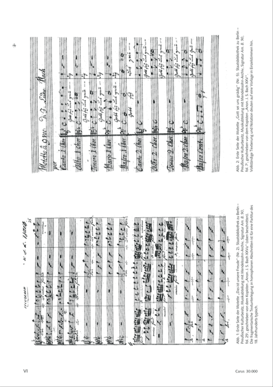 J.L. Bach: The complete motets Choir scores gallery preview page 7