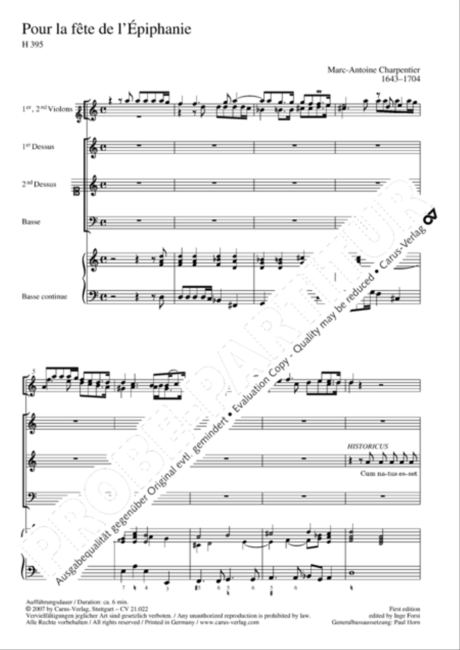 Pour la fete de l'Epiphanie Choir scores gallery preview page 8
