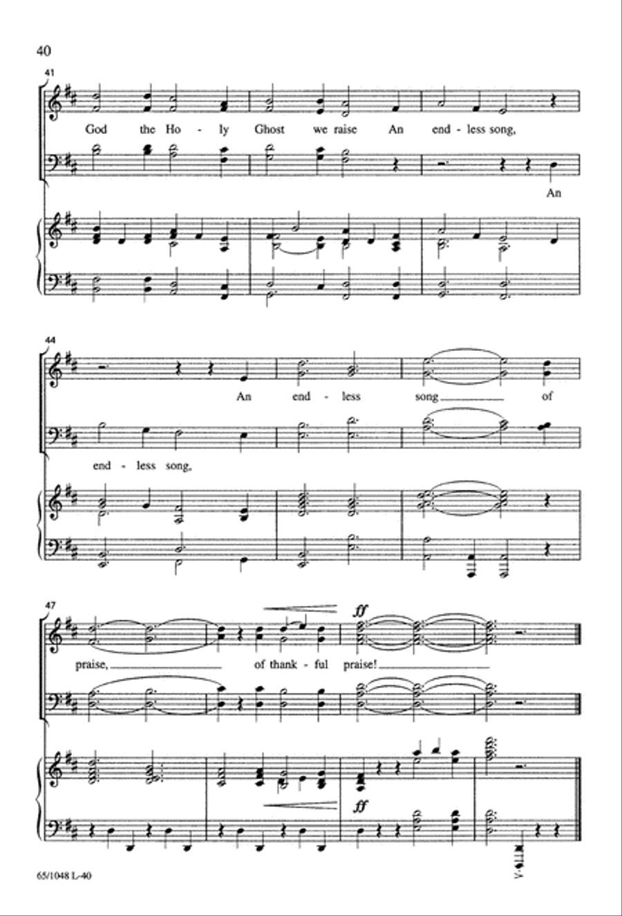 The Light of the World The Light of the World 4-Part scores gallery preview page 42