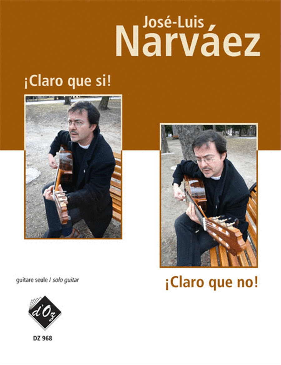 ¡Claro que si!, ¡Claro que no! Classical Guitar scores gallery preview page 1