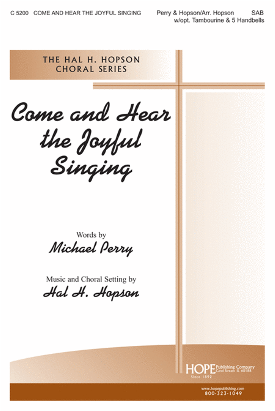 Come and Hear the Joyful Singing 3-Part scores gallery preview page 1
