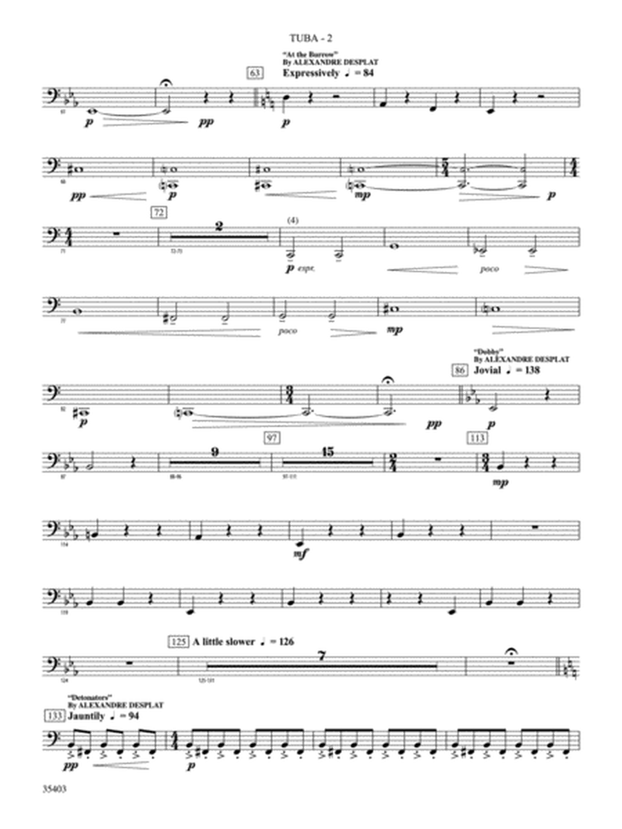 Harry Potter and the Deathly Hallows, Part 1, Suite from: Tuba