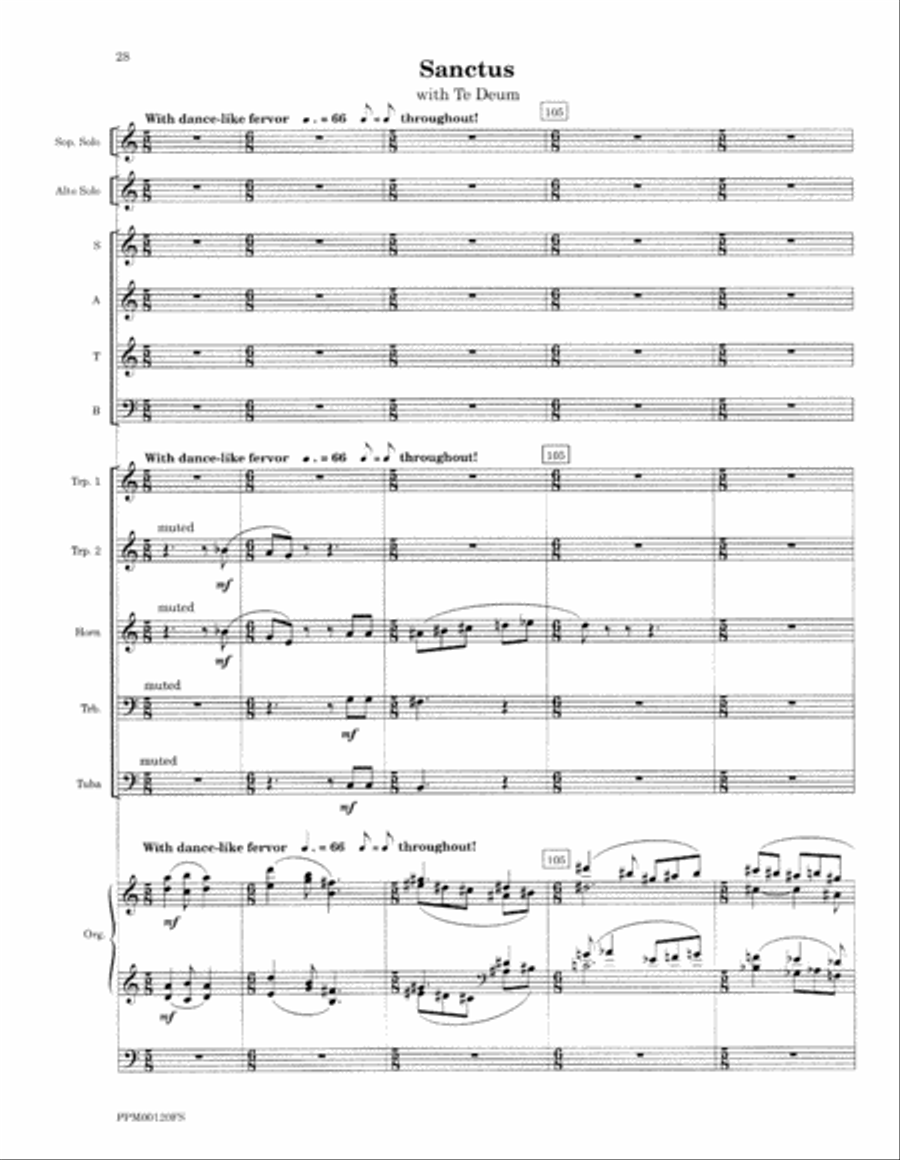 Transfiguration: An Ecumenical Mass - Full Score Divisi scores gallery preview page 31