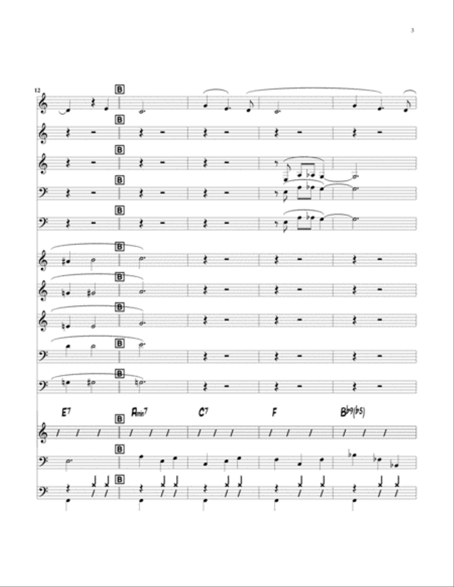 Moon River Jazz Ensemble scores gallery preview page 4